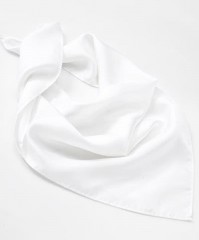        Szatén női kendő - Fehér Női divatkendő és sál
